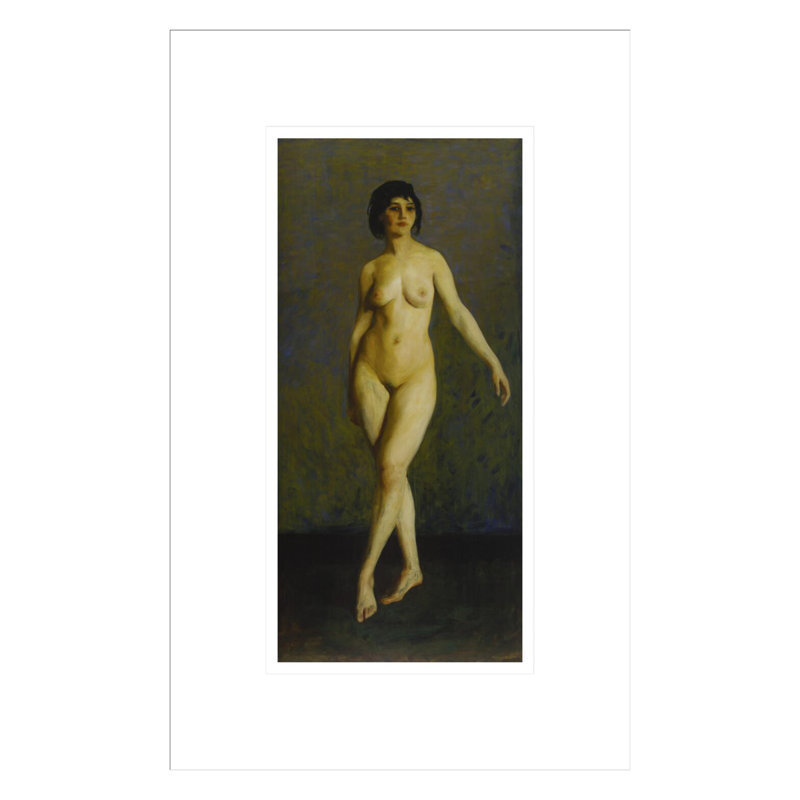 «Silhouette in Motion» par Robert Henri, impression giclée sur cadre, H 16,75 po x l 10,89 po
