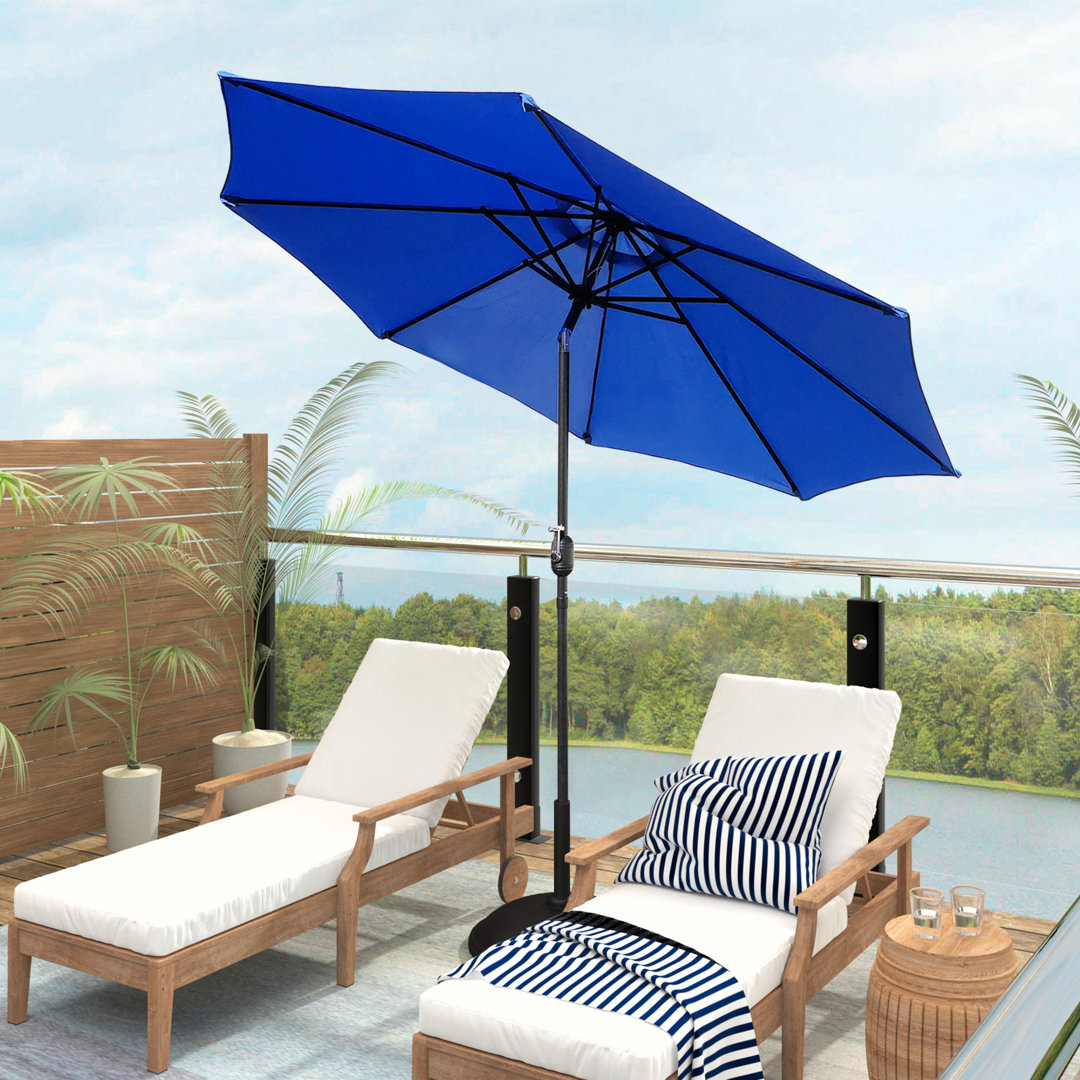 Kinsman 106'' Tilt Market Umbrella Arlmont & Co. Fabric 