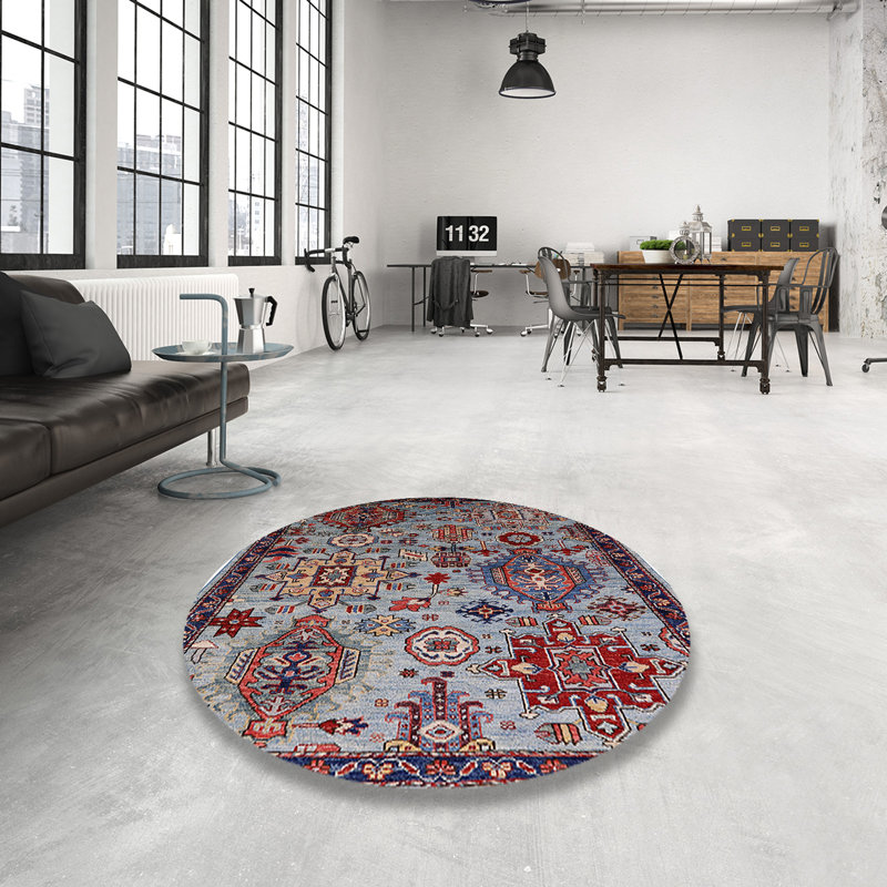 Moroccan Indoor Rug, Round 5'