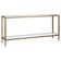 Hera 62'' Glass Top Console Table