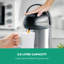 ROYALFORD Stainless Steel Airpot, Insulated Vacuum Thermal Flask Jug | Pump Action Airpot, Thermal Coffee Flask | Ideal for Hot & Cold Drinks, Soup | Extra Strong for Catering Travel Commercial-124361722
