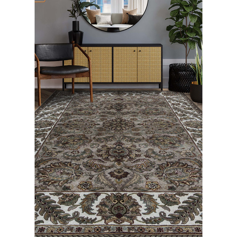 Mountain King Wool Oriental Area Rug, Rectangle 8'11" x 11'11"