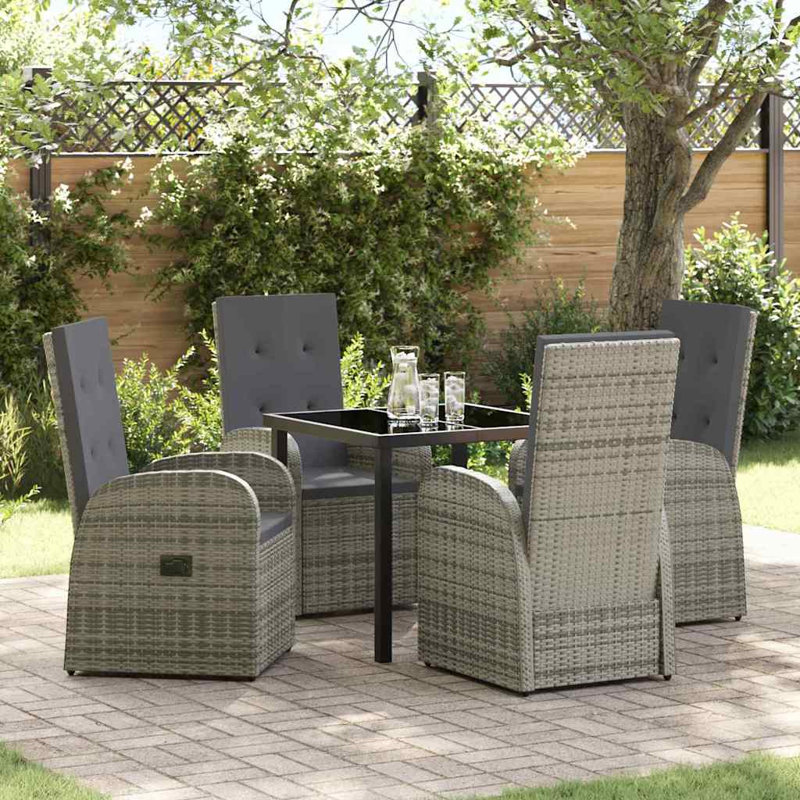 4 - Person Patio Dining Set with Square Table