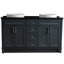 Ensemble de meuble-lavabo double 61 po Nickolai-27439832