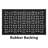 Rectangle Rubber Door Mat-858906807