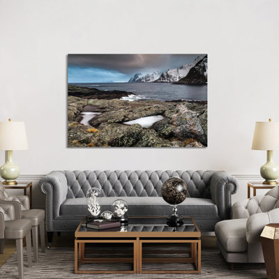 Norway, Lofoten, Ã…, Moskenes II by Mikolaj Gospodarek - Wrapped Canvas Print