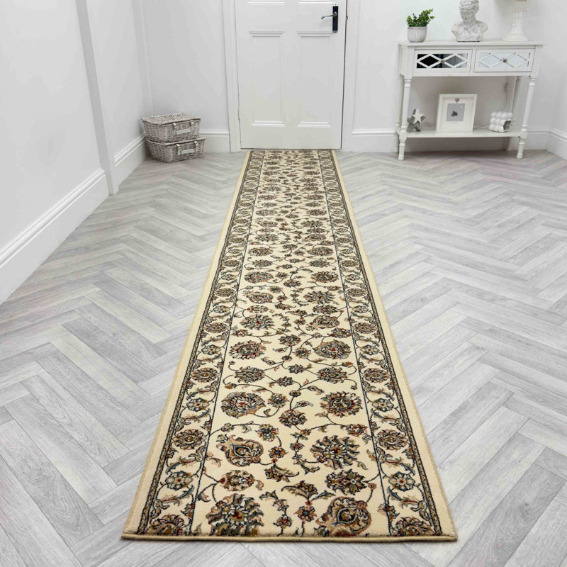 Runner Floral Area Rug, Runner 66 x 150 cm