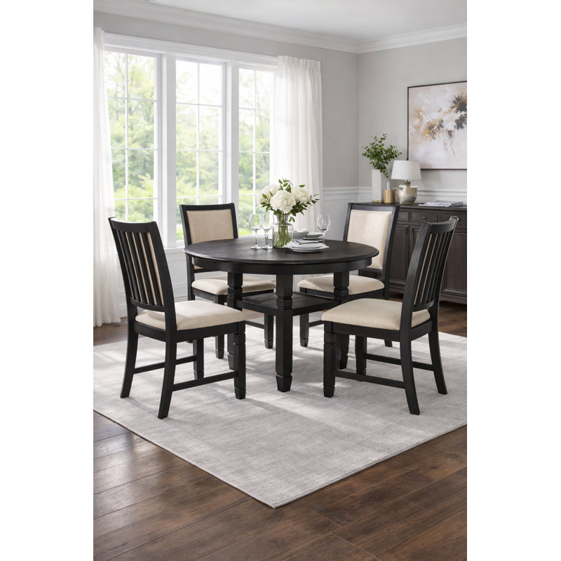 Chaise Montclair H 20,5 po Montclair, Noir