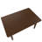 Westcott Rustic Farmhouse Dining Table With Rubberwood Legs-123080825