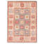 Tapis bleu ciel Finha Ghazni 5 pi 6 po x 7 pi 9 po