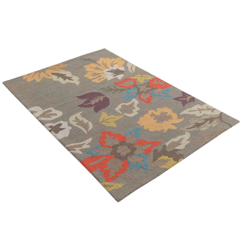 Tapis gris Pimentel 4 x 6