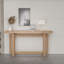 Console moderne, table d'entrée étroite