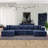 Boneless Modern Modular Oversized U-Shaped Sectional Sofa With 8 Pillows-865453913
