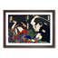 Male & Female Actors by Toyohara Kunichika - Picture Frame Art Print-55576804-55576805