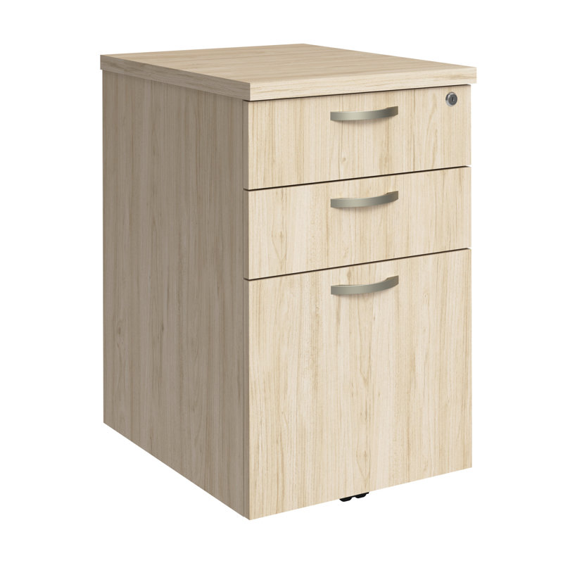 Bush Business Furniture Office In An Hour 3 Drawer Rolling File Cabinet