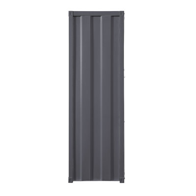Garde-robe avec serrure de contenant pleine longueur