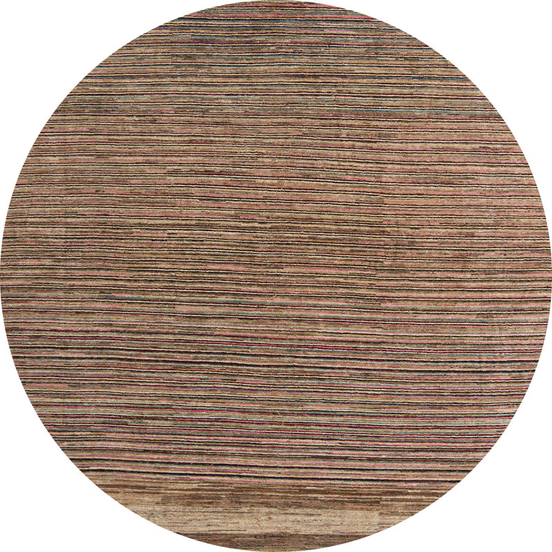 Hamo Abstract Indoor Rug, Round 5'