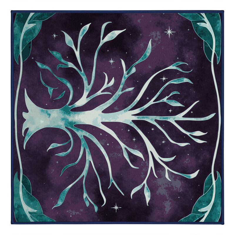 Tapis Emerald Horizon, Carré 5 pi