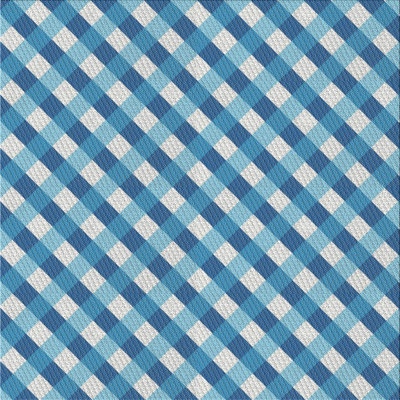 Tapis de zone bleue à motifs