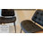 Modern Walnut-Finish Bentwood Upholstered Side Dining Chair-1381219081-1381219094