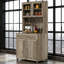 Buffet de cuisine avec huche et portes vitrées Modern Kitchen Pantry