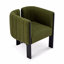 Ensemble de 2 chaises de salle à manger de style moderne avec structure en bois d'hévéa-483734595