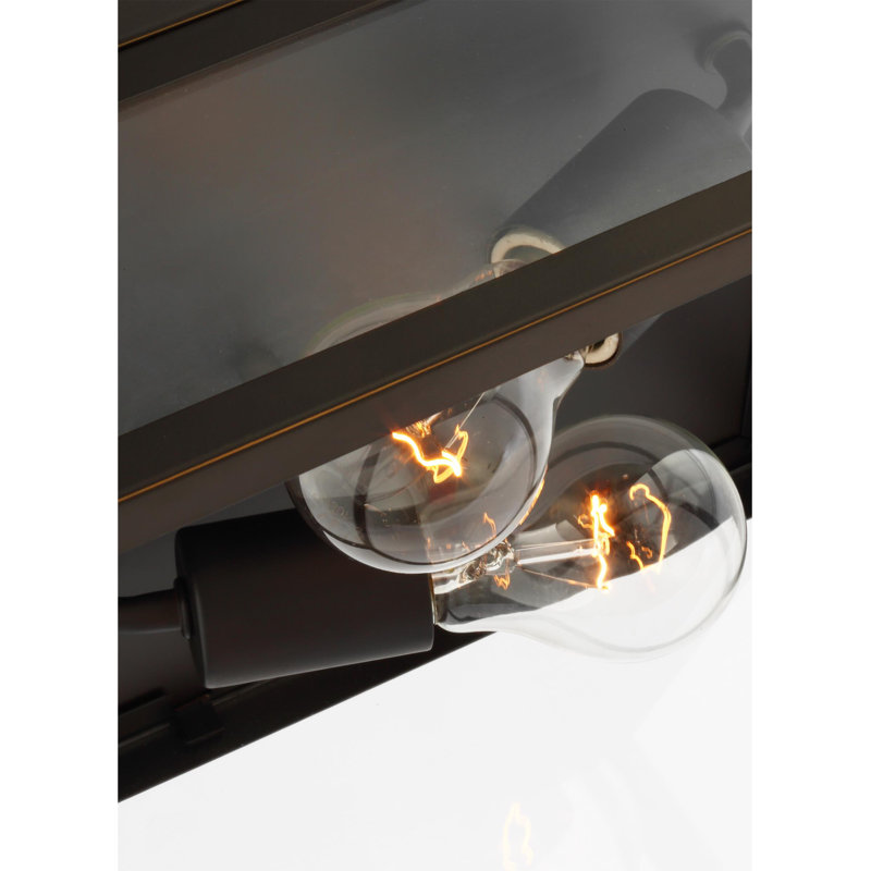 Founders 2 - Light Outdoor Flush Mount, Antique Bronze