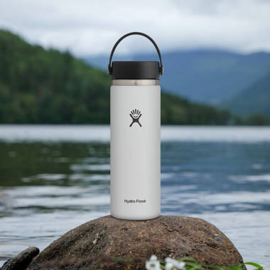 Hydro Flask 20 oz Wide Mouth WHITE