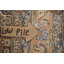 Tapis brun en laine noué à la main de conception unique 6 pi 3 po x 9 pi années 1970 Somerset