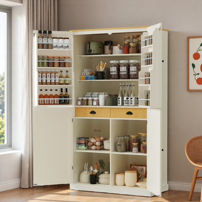 Garde-manger avec tablettes Heins French Doors
