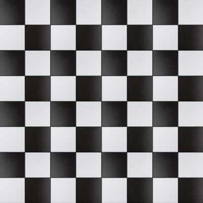 Checker II 17-5/8 In. X 17-5/8 In. Ceramic Geometric Wall & Floor Tile