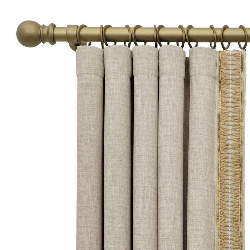 Daleyza Room Darkening Curtain, 96" W x 108" L