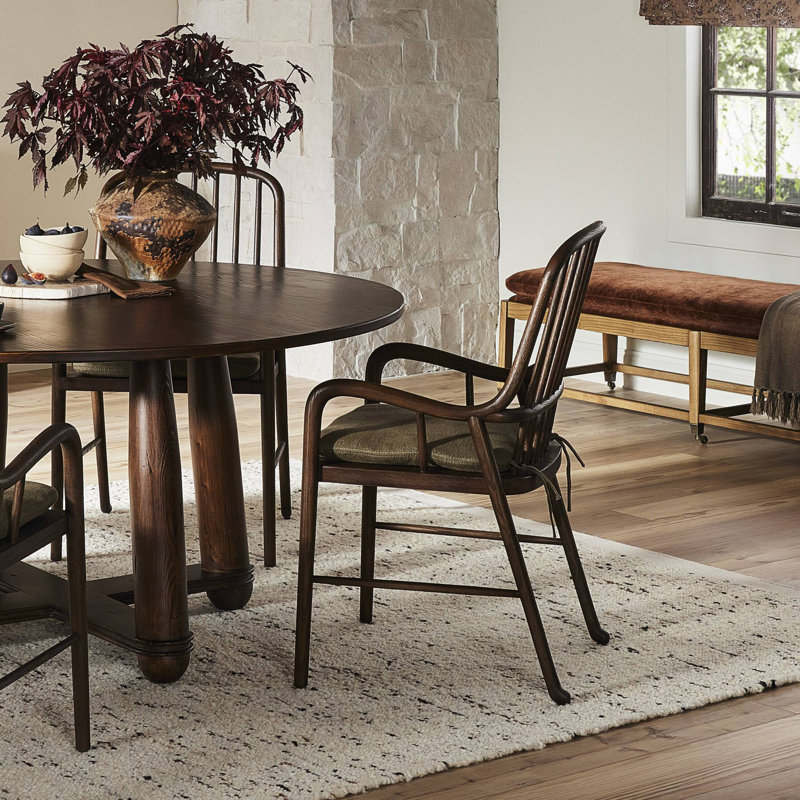 Brenna Arm Chair, Broadway Olive