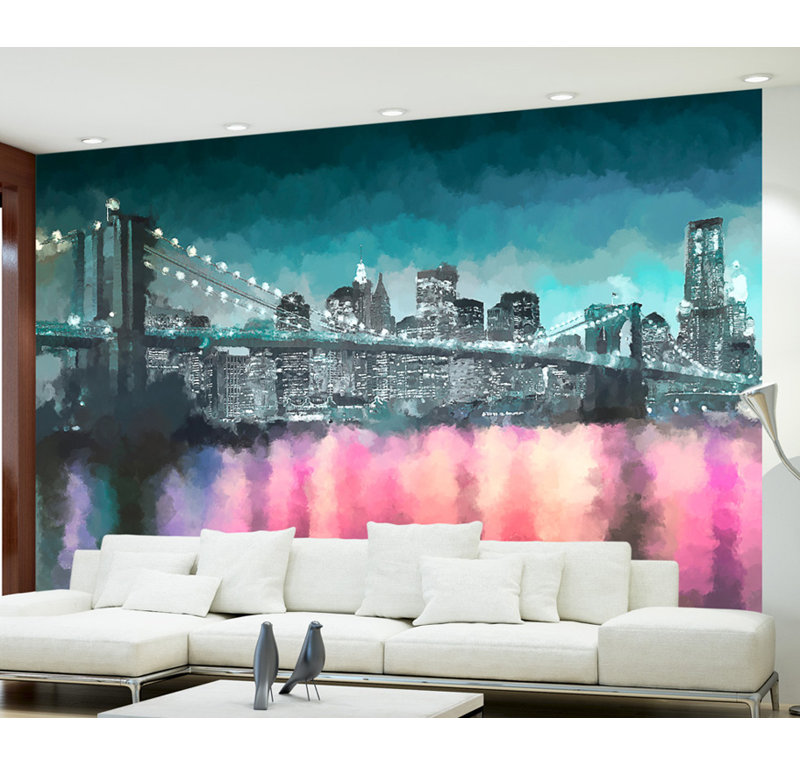 New York - Painted 245cm x 350cm Wallpaper, 300 cm x 210 cm