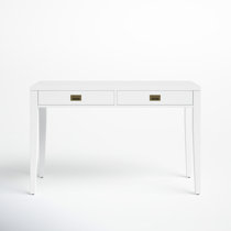 White Desk With Gold Legs | Joss & Main