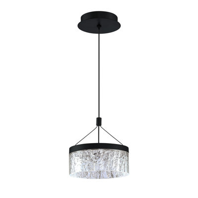 Luminaire suspendu tambour 1 lumière Selale