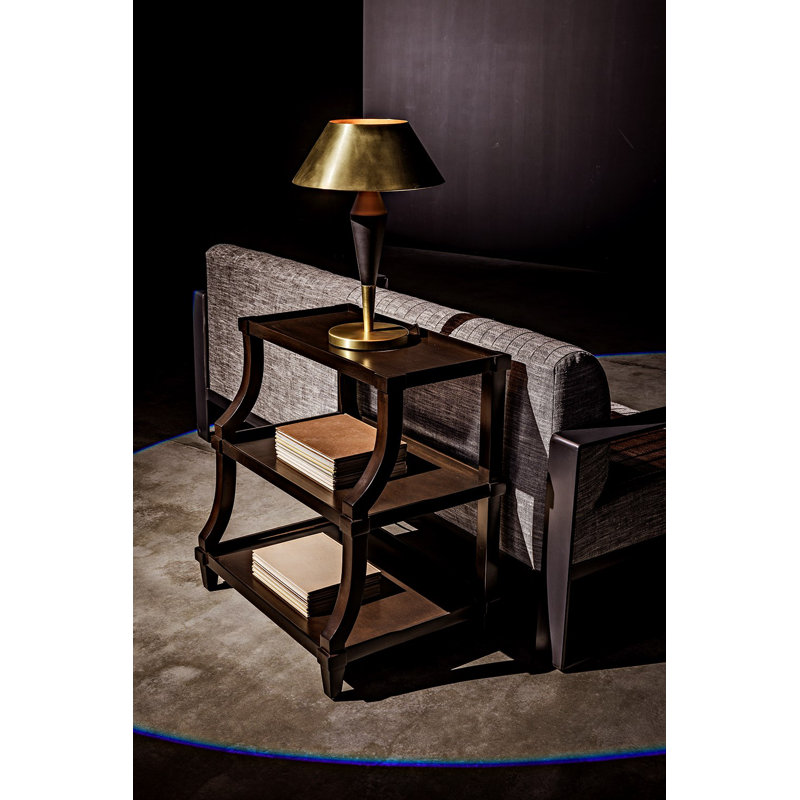 Carlsbad Solid Wood End Table, Nightingale