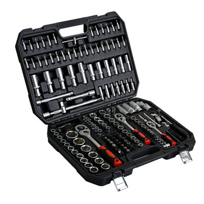 Tool Set - Socket And Ratchet Wrench Toolbox, 171Pcs Tool Box, Universal Home Car Repair Tool Set For Men And, Perfect For Homeowners, DIY Enthusiasts, And Mechanics