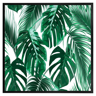 Kimmie Palm Leaves - Single Picture Frame Print
