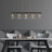 5 - Light Dimmable Shaded Linear Chandelier-1245544446