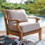 Jo Teak Patio Chair with Cushions