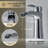 Tatcha Single Hole Single-Handle Waterfall Bathroom Faucet-110897386