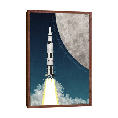 Nasa Apollo Saturn V - Painting on Canvas