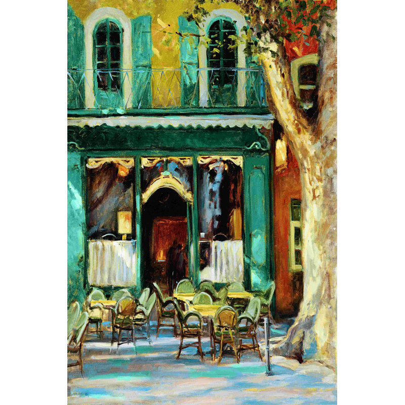 «Dine Out», impression sur toile tendue, L 12 po x H 18 po