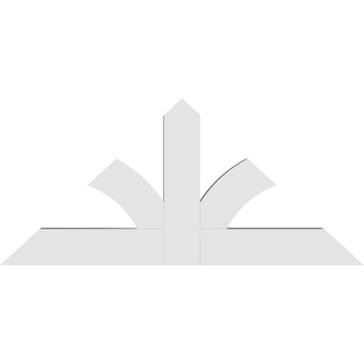 Richland Architectural Grade PVC Gable Bracket
