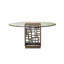 Ocean Club South Sea Dining Table with Glass Top-33947623