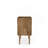18" Nightstand In Rustic Brown (2-Drawer)-1832098150