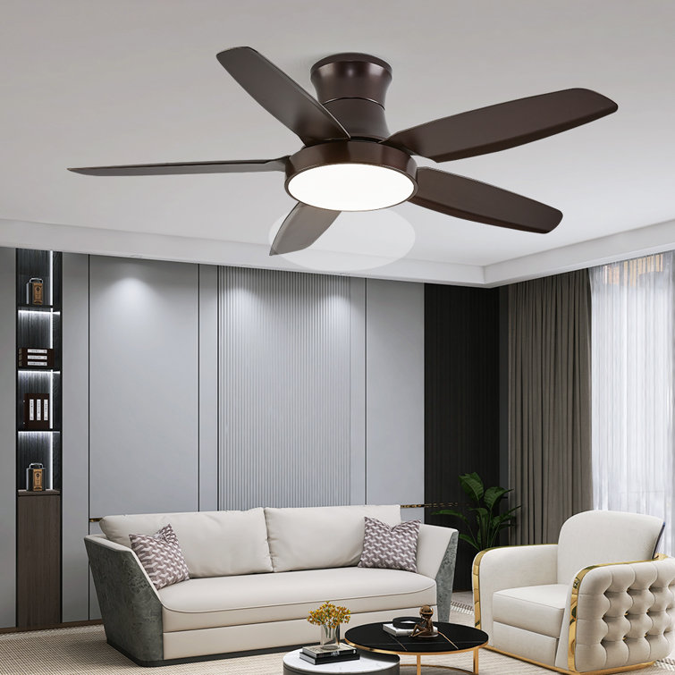 Metro Lane Anzhela 122cm Ceiling Fan with LED Lights | Wayfair.co.uk