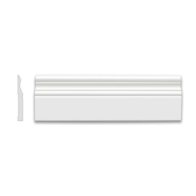 Dekorman 4.63'' H x 2.5'' W x 96.00'' D Medium Density Fiberboard (MDF) Casing