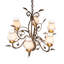 31" Wide Bordeaux 6 Light Chandelier